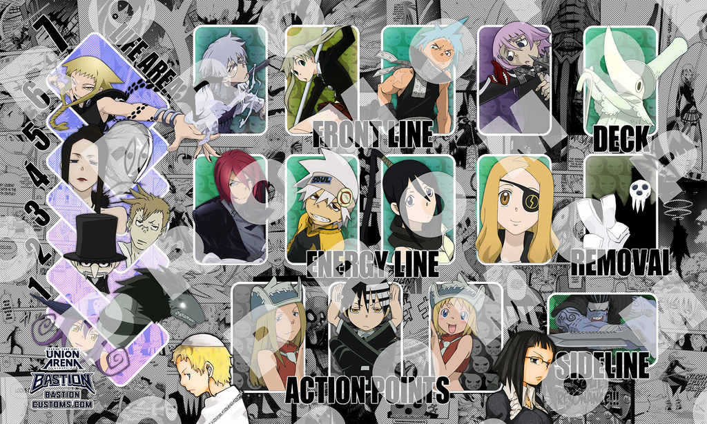 SOUL EATER - UNION ARENA PLAYMAT