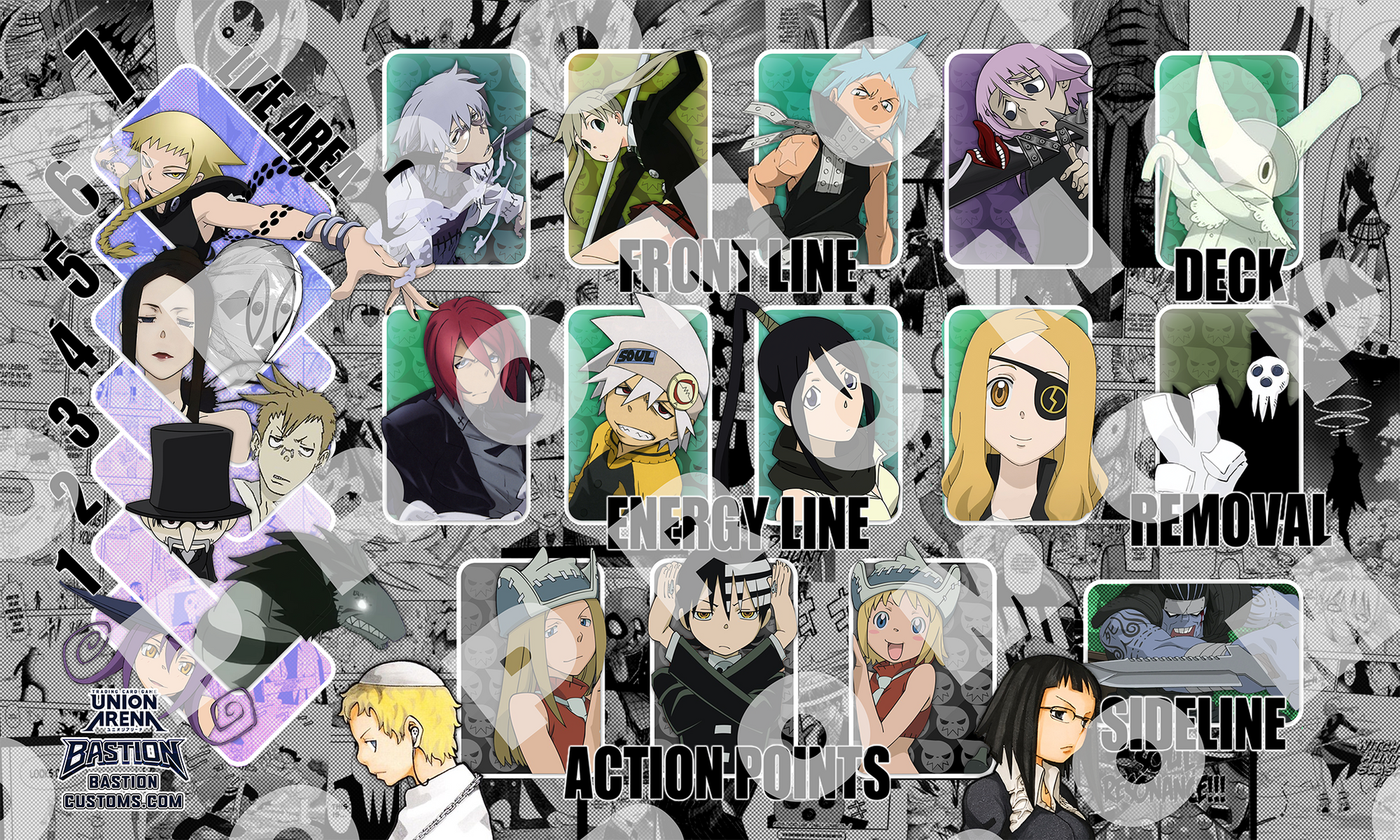 SOUL EATER - UNION ARENA PLAYMAT