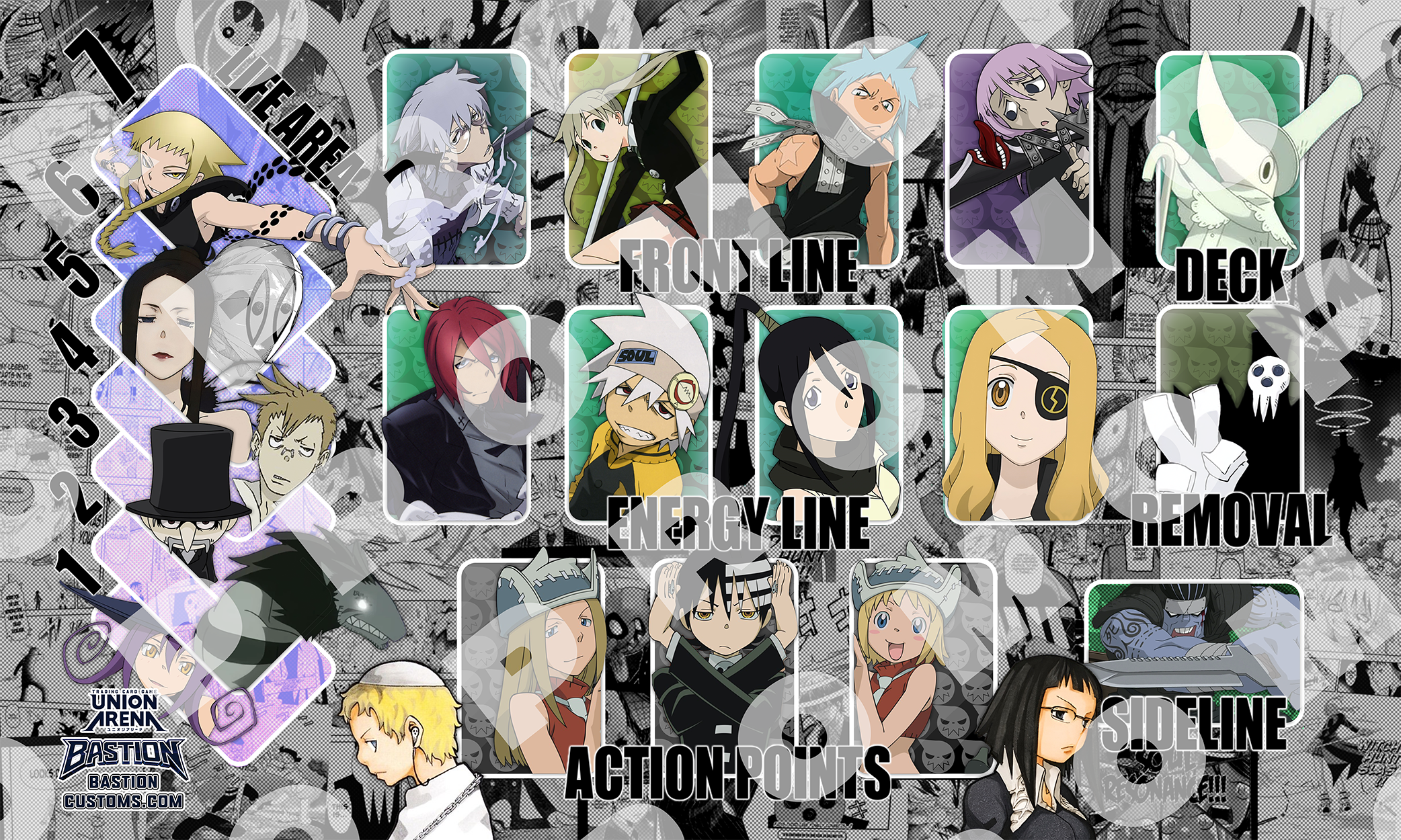 SOUL EATER - UNION ARENA PLAYMAT