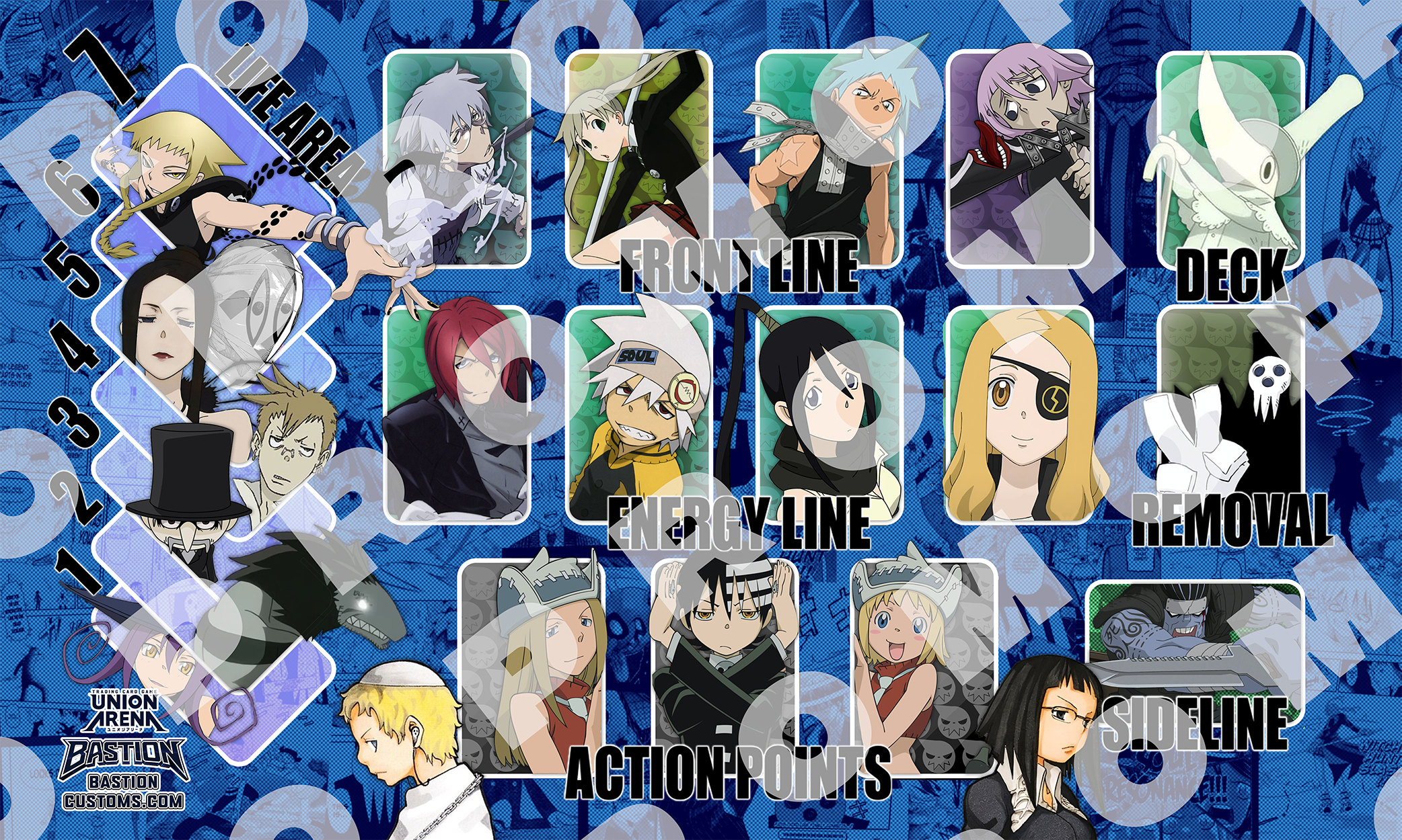 SOUL EATER - UNION ARENA PLAYMAT