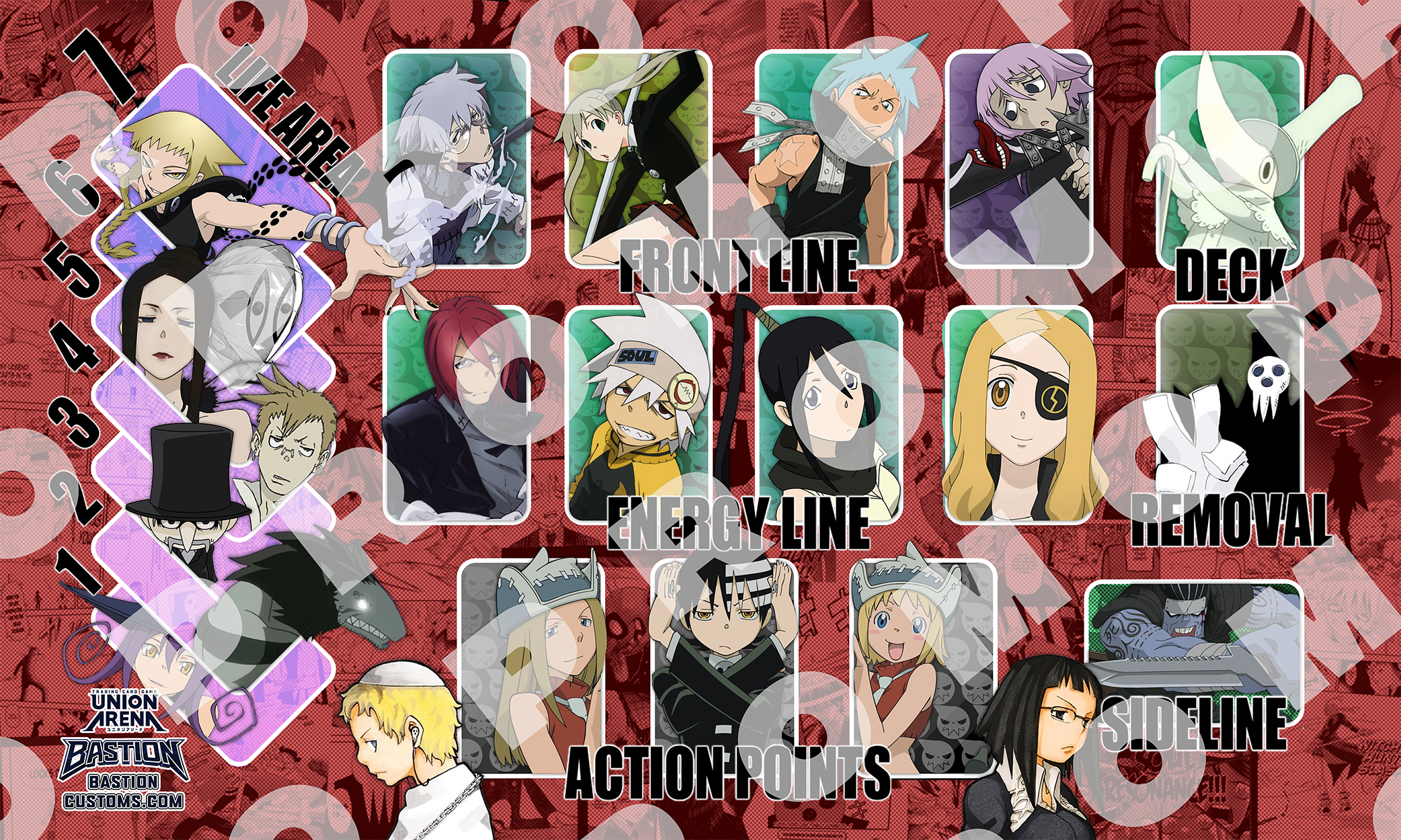SOUL EATER - UNION ARENA PLAYMAT