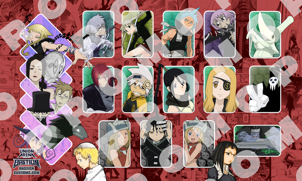 SOUL EATER - UNION ARENA PLAYMAT