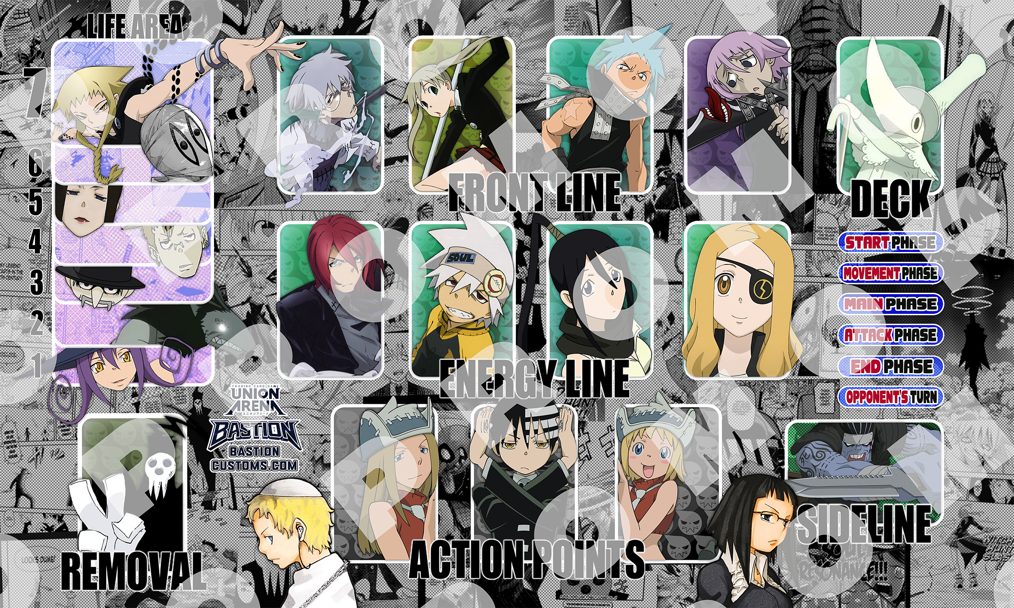 SOUL EATER - UNION ARENA PLAYMAT
