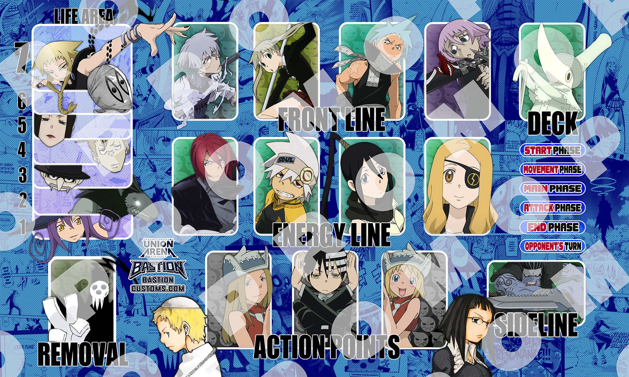 SOUL EATER - UNION ARENA PLAYMAT