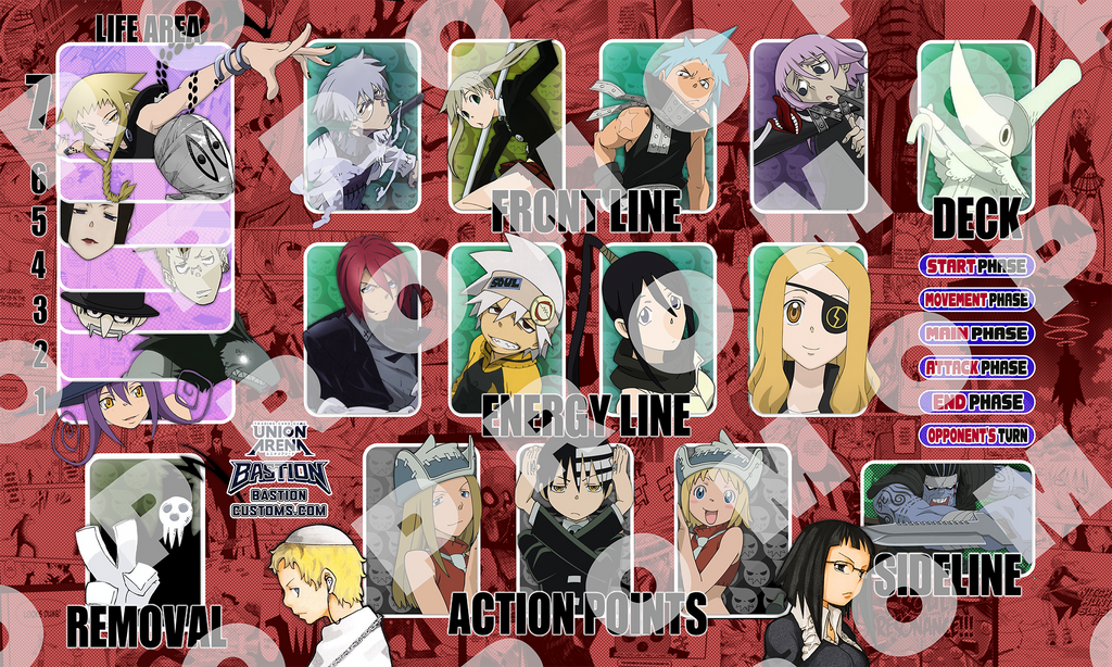SOUL EATER - UNION ARENA PLAYMAT