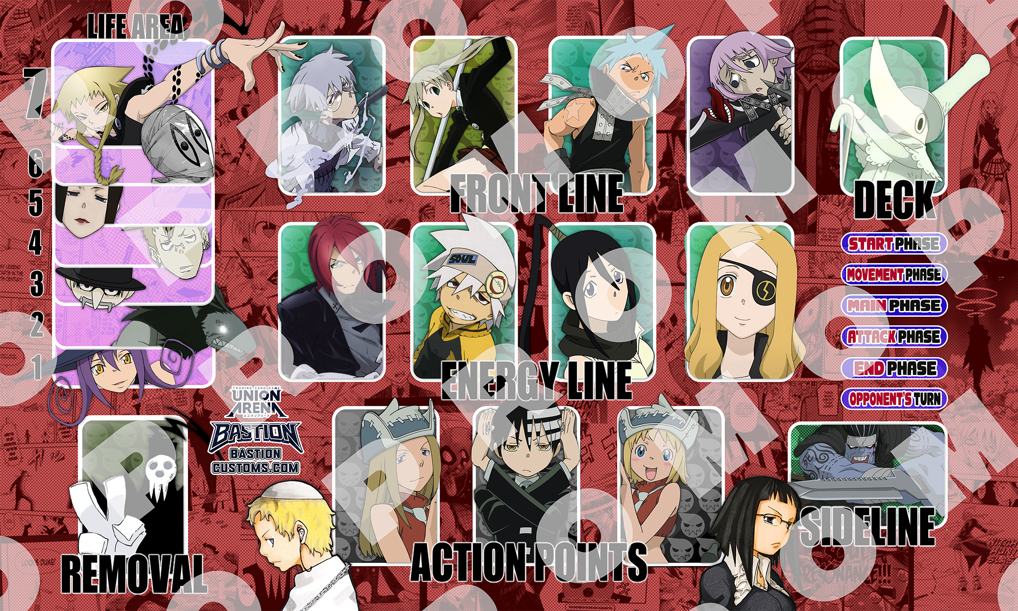 SOUL EATER - UNION ARENA PLAYMAT