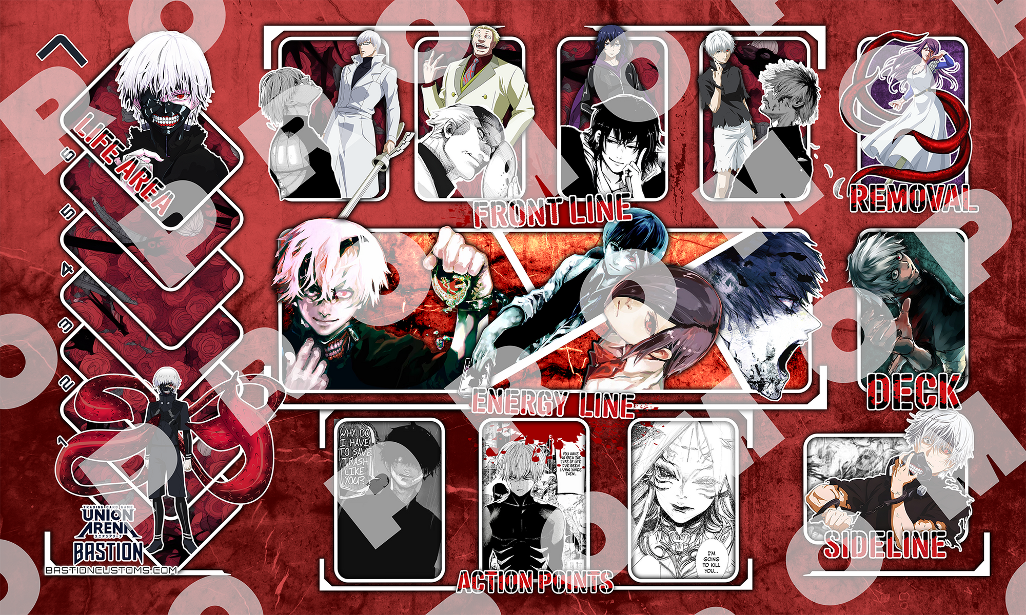 Tokyo Ghoul - Union Arena Playmat