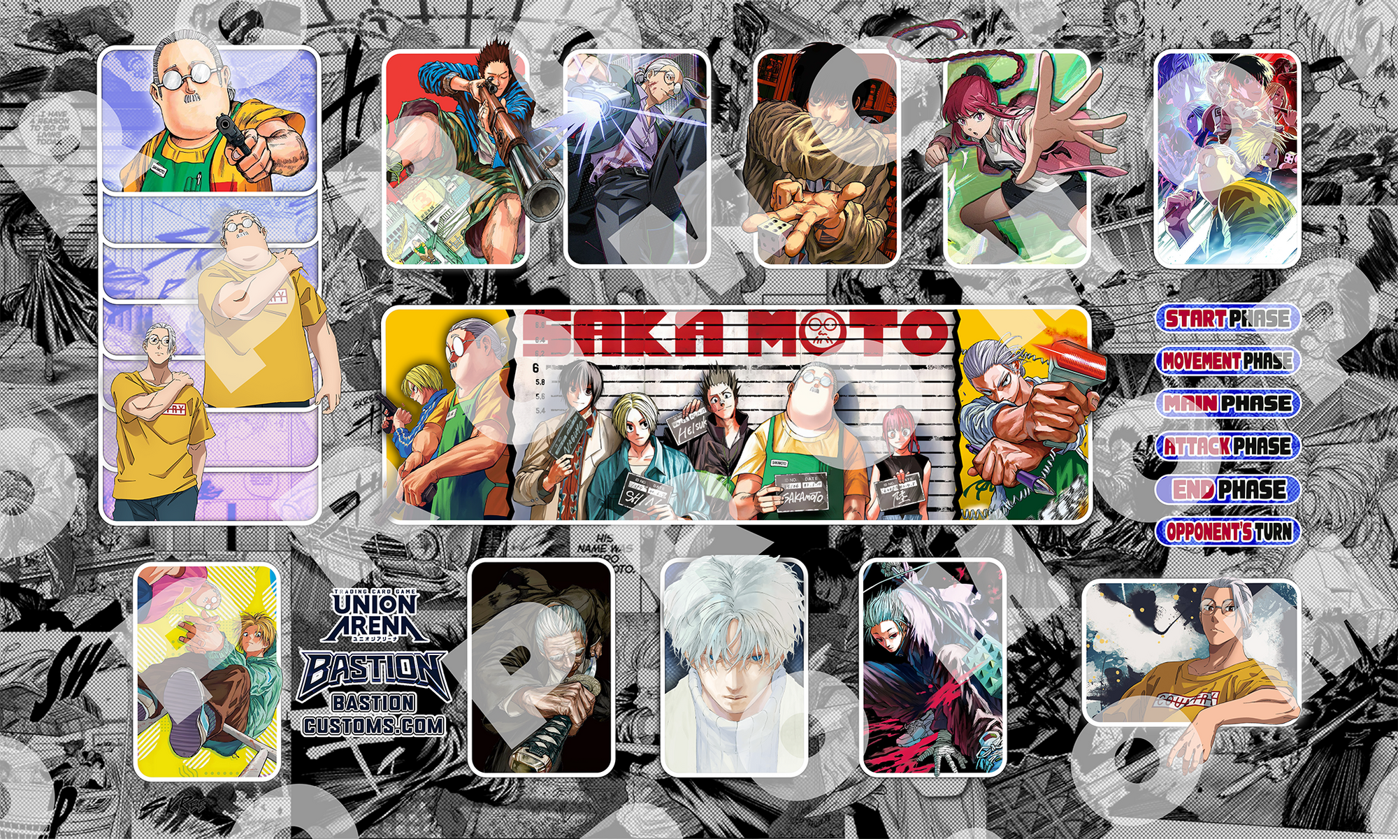 FIRST-WEEK SALE - SAKAMOTO DAYS - UNION ARENA PLAYMAT