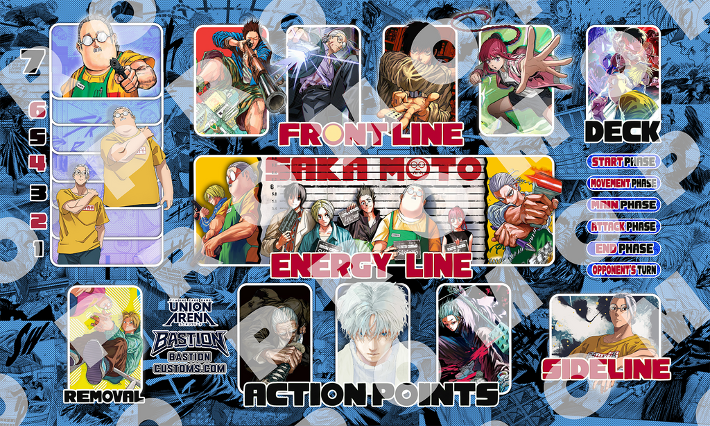 FIRST-WEEK SALE - SAKAMOTO DAYS - UNION ARENA PLAYMAT
