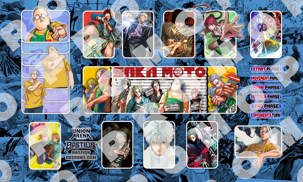 FIRST-WEEK SALE - SAKAMOTO DAYS - UNION ARENA PLAYMAT