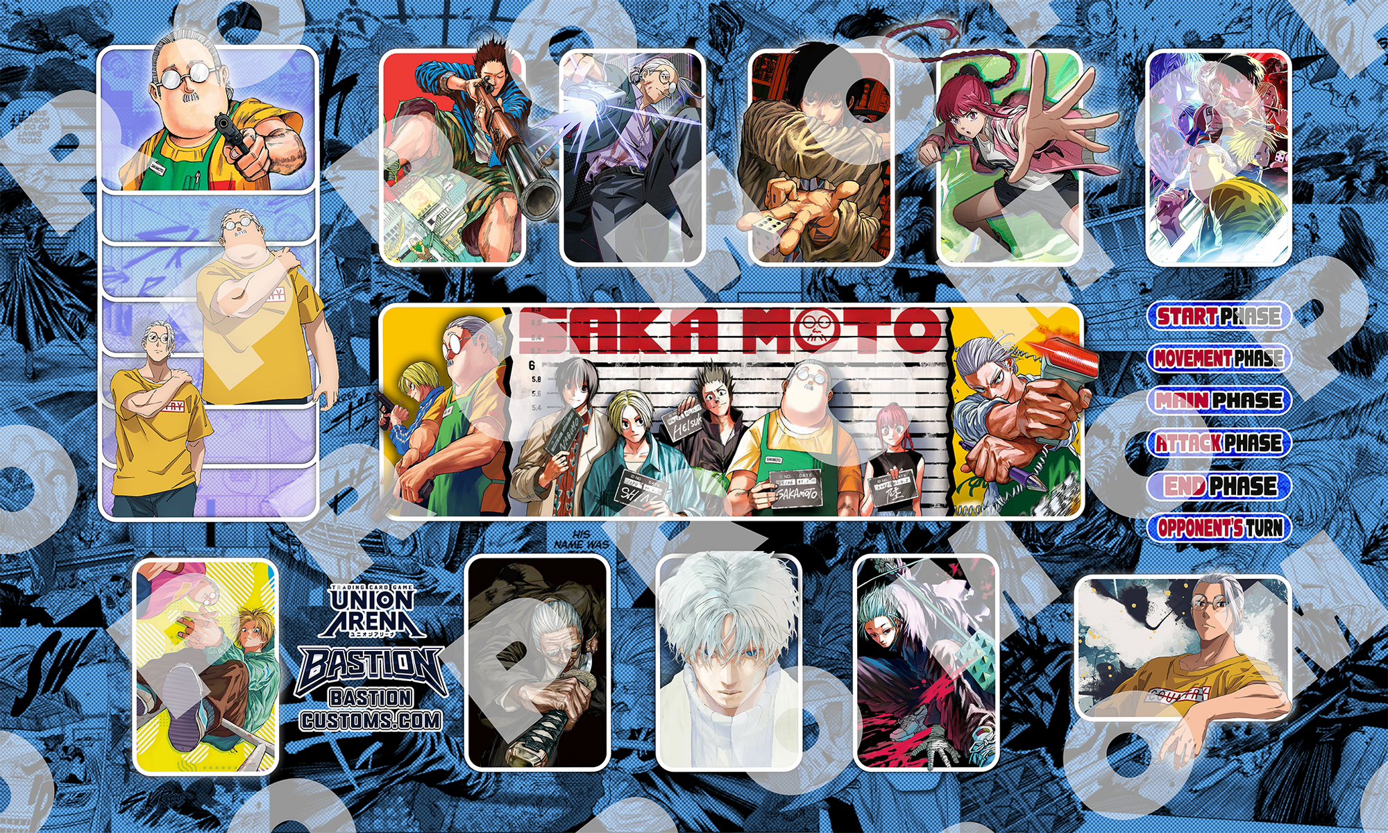 FIRST-WEEK SALE - SAKAMOTO DAYS - UNION ARENA PLAYMAT