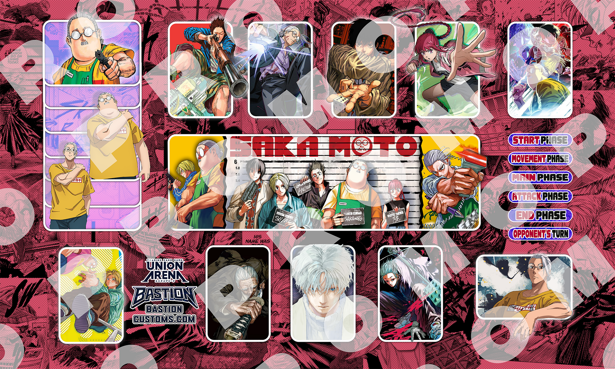 FIRST-WEEK SALE - SAKAMOTO DAYS - UNION ARENA PLAYMAT