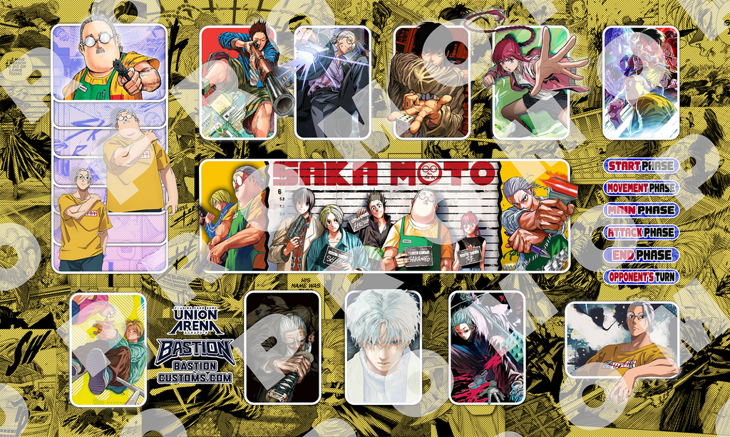 FIRST-WEEK SALE - SAKAMOTO DAYS - UNION ARENA PLAYMAT