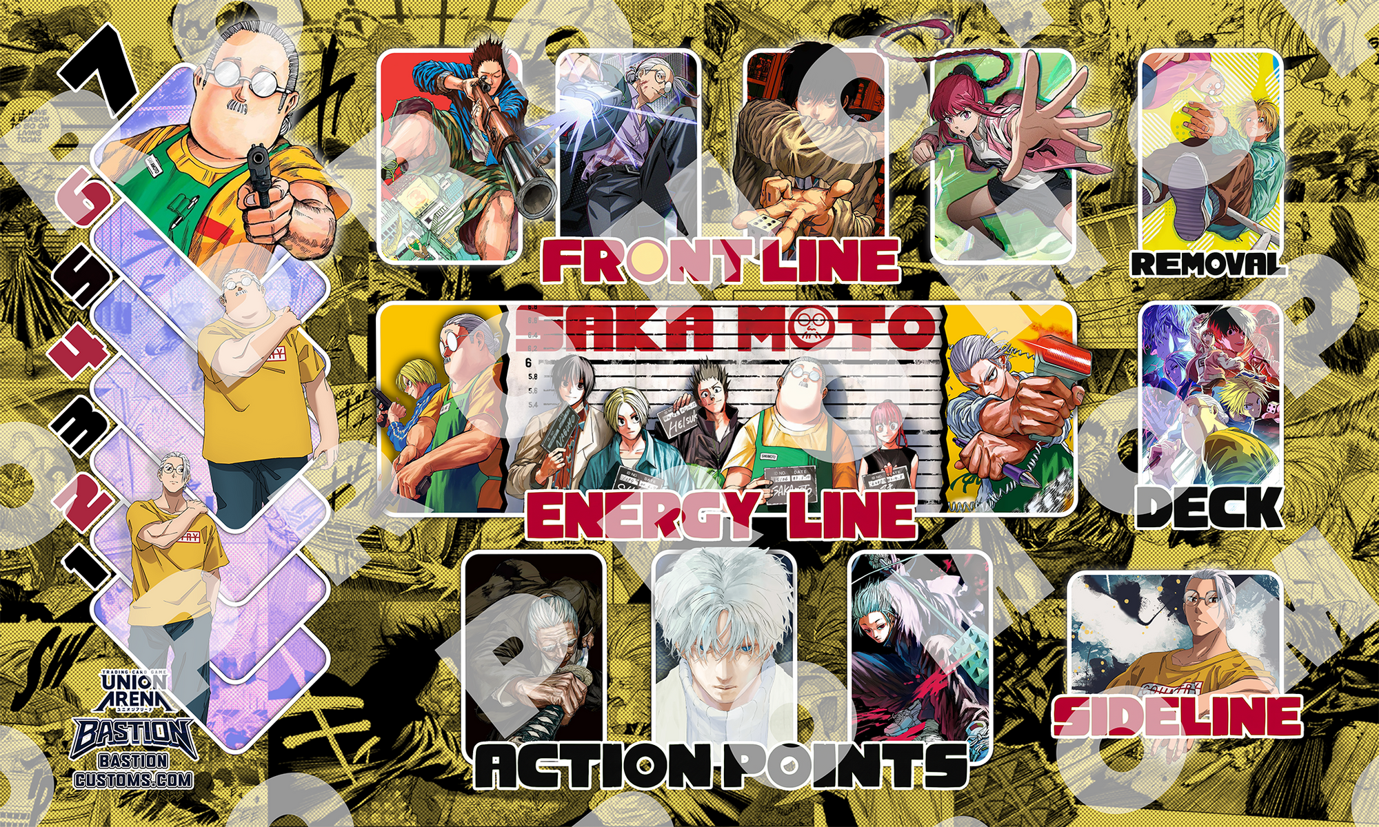 FIRST-WEEK SALE - SAKAMOTO DAYS - UNION ARENA PLAYMAT