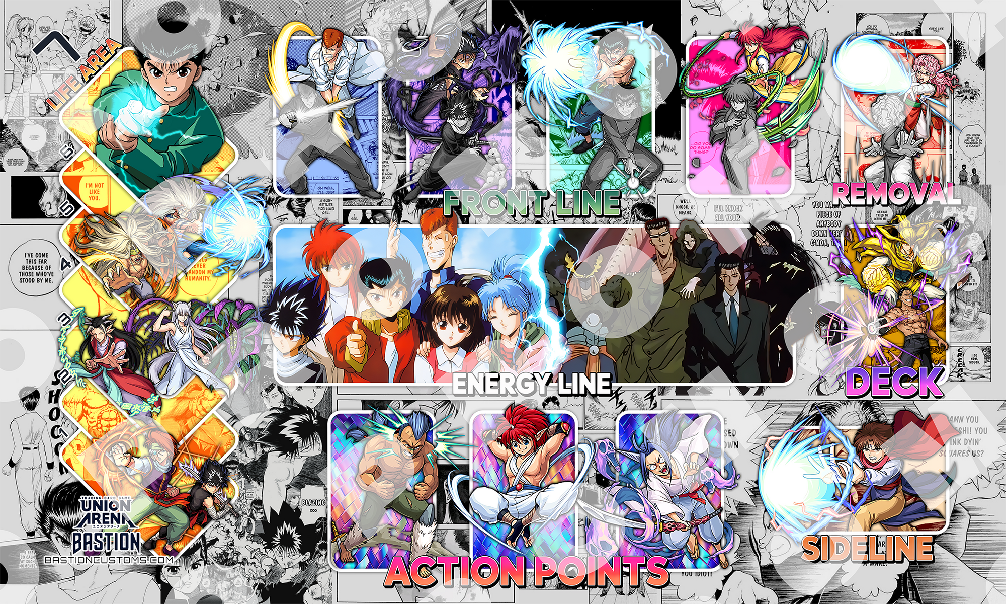 Yu Yu Hakusho - Union Arena Playmat