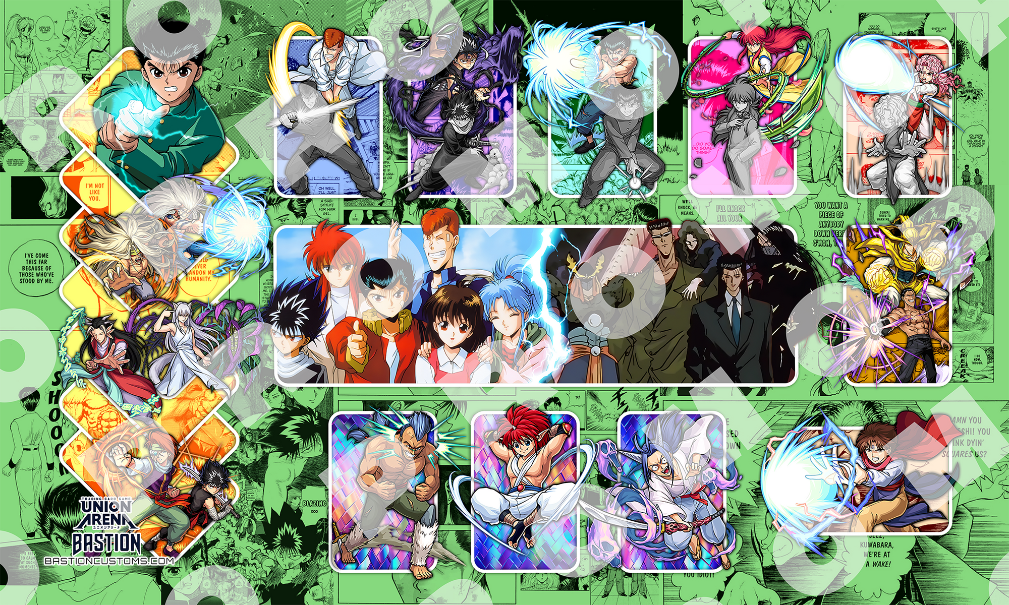 Yu Yu Hakusho - Union Arena Playmat