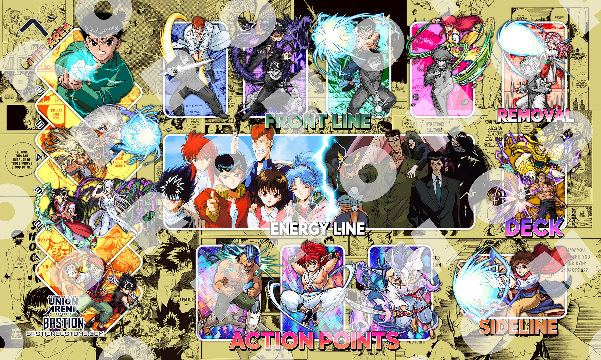 Yu Yu Hakusho - Union Arena Playmat