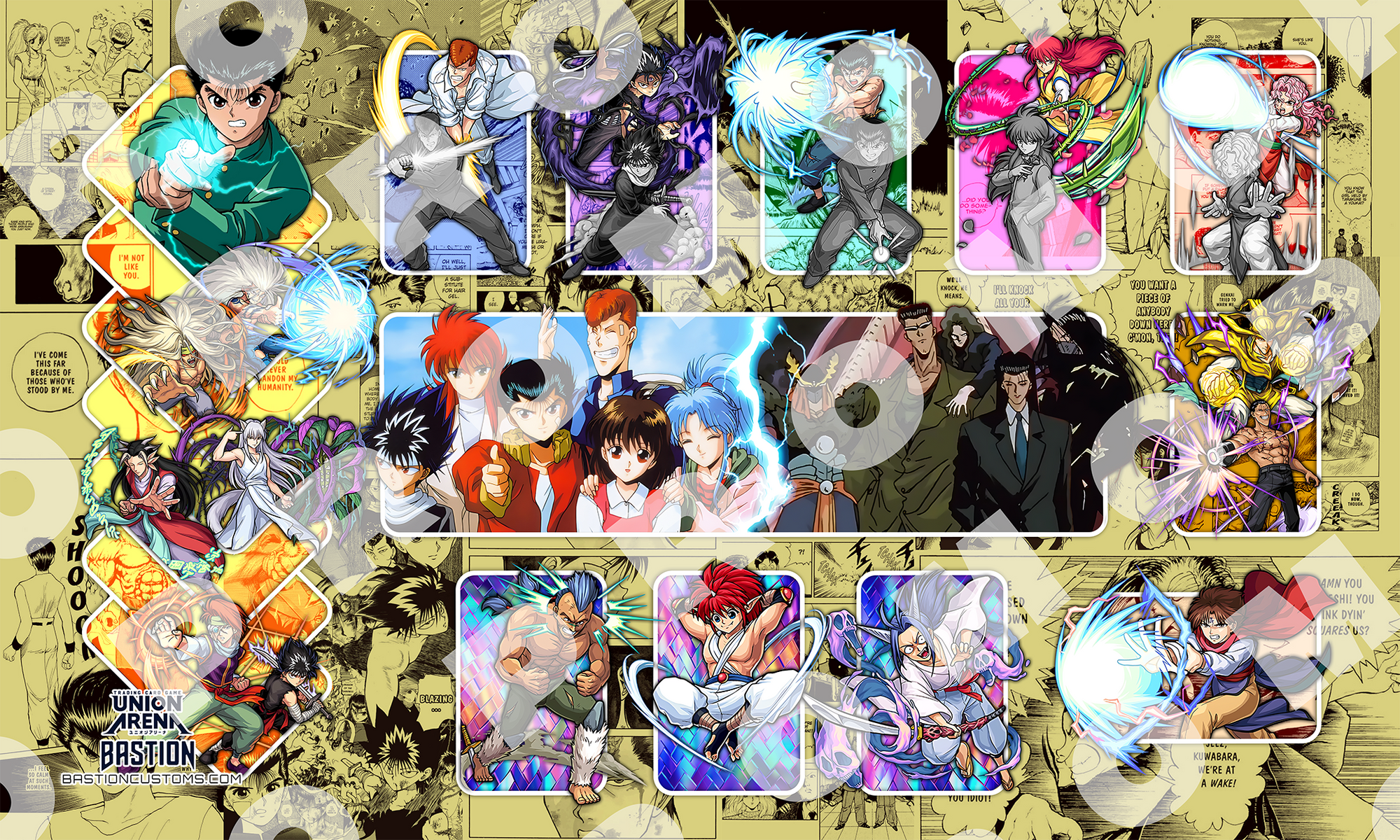 Yu Yu Hakusho - Union Arena Playmat