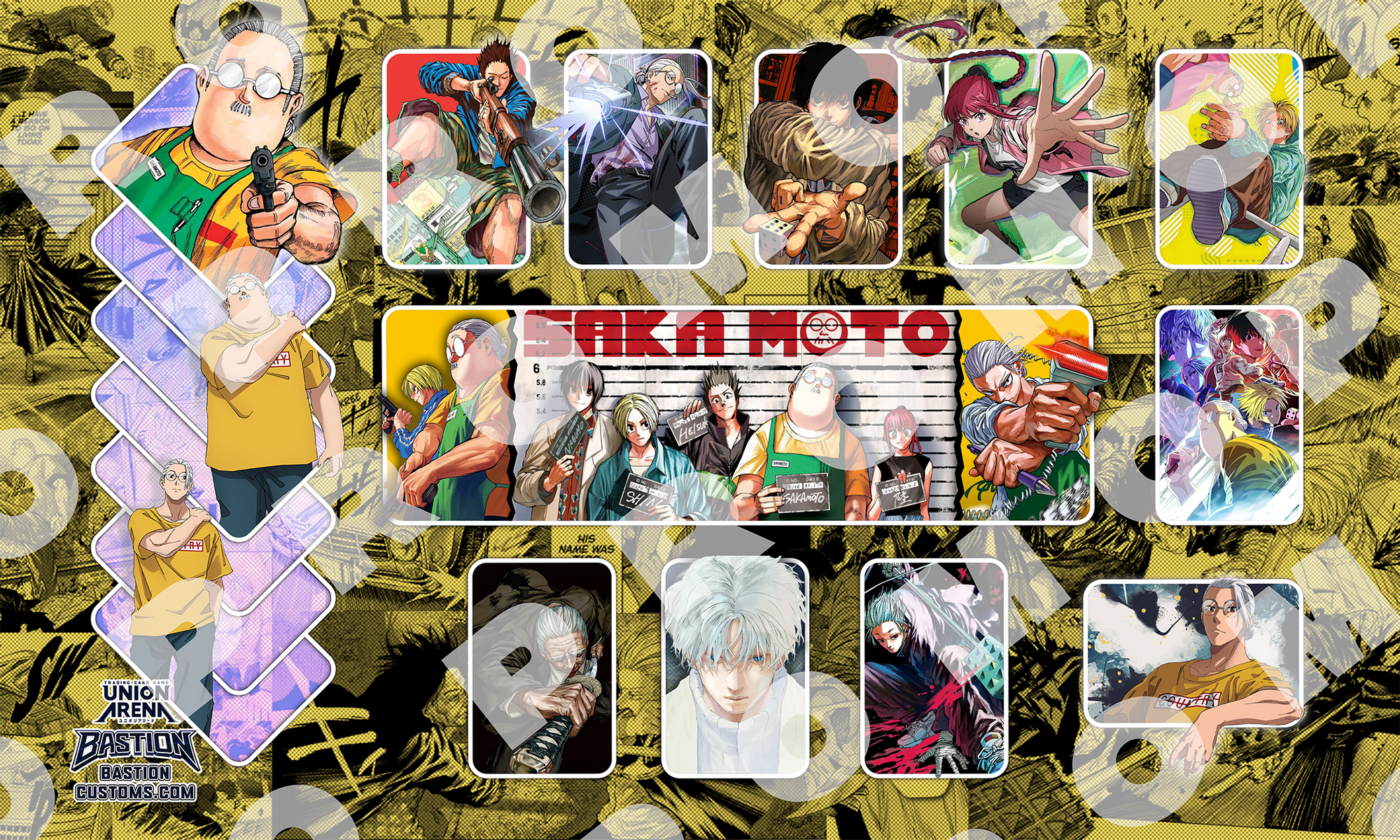 FIRST-WEEK SALE - SAKAMOTO DAYS - UNION ARENA PLAYMAT