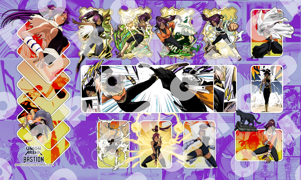 PRE-SALE - Bleach Yoruichi - Union Arena Playmat